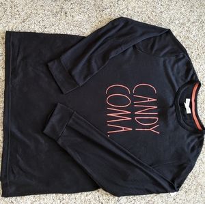 NWT Rae Dunn Candy Coma Shirt
